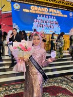 Siswi SMAN 1 Terusan Nunyai Raih Gelar Best Comfident Putri Kebudayaan Lampung 2025