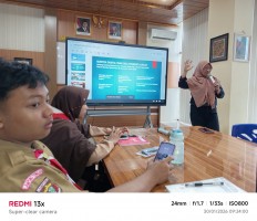 Geliat Literasi SMAN 1 Terusan Nunyai Gali Potensi Karya Dalam Menulis