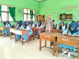 Songsong D- SMART 2026, SMAN 1 Terusan Nunyai Gelar Try Out Perdana Tingkat Internal Sekolah