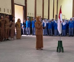 Hari Pertama Masuk Sekolah, SMAN 1 Terusan Nunyai Gelar Halal Bihalal Syawal 1447 H