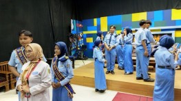Aksi Siswa SMAN 1 Terusan Nunyai Jajal Studio Radar Lampung TV hingga Wawancara Eksklusif Kadisdik