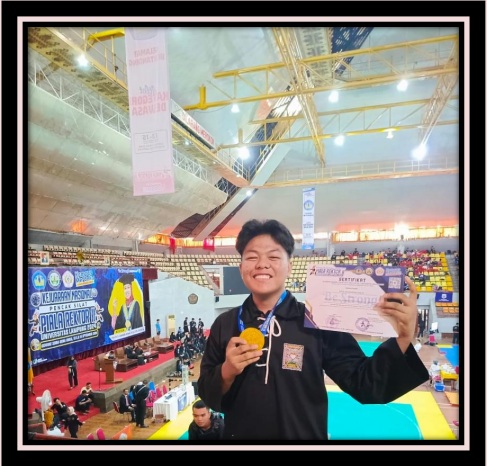 Ekskul Pecak Silat Teruna Djitu, Raih Medali Emas Di Juaraan Nasional Piala Rektor UNILA 2024