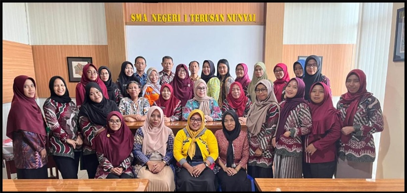 Kabid PSMA Dinas Pendidikan Lampung Hadir di Tengah SMAN 1 Terusan Nunyai