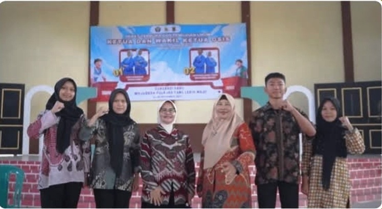 Gemuruh Suara Demokrasi dalam Pemilihan OSIS SMAN 1 Terusan Nunyai